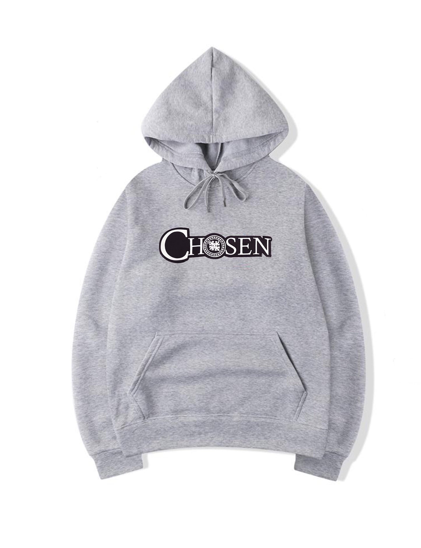 Chosen embroidery pullover hoodie