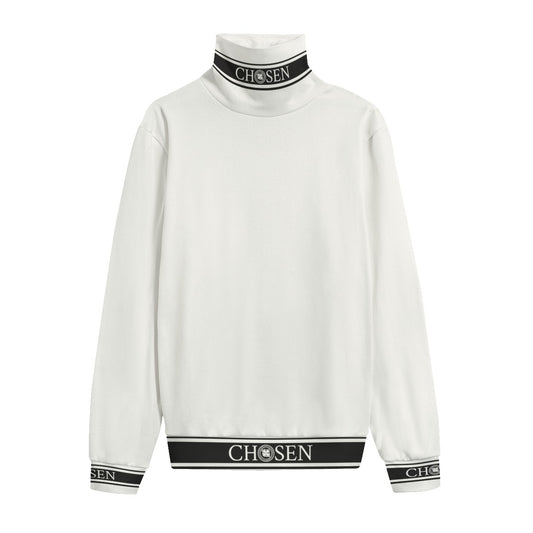 Chosen Ice White Turtleneck