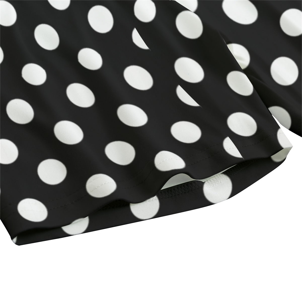 Chosen Black White Polka Dot Yoga Set