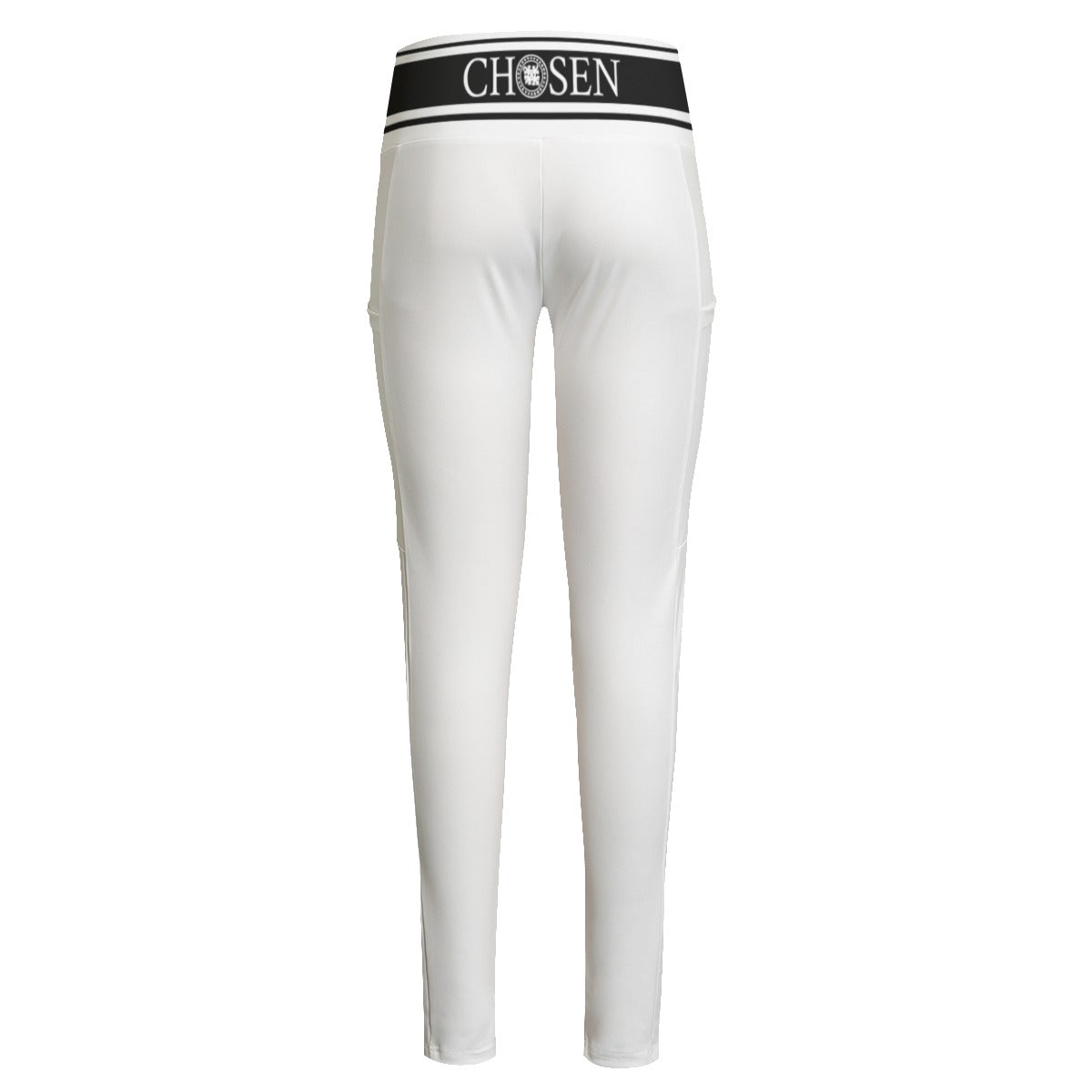 Chosen Icy White Women's High Waist Leggings