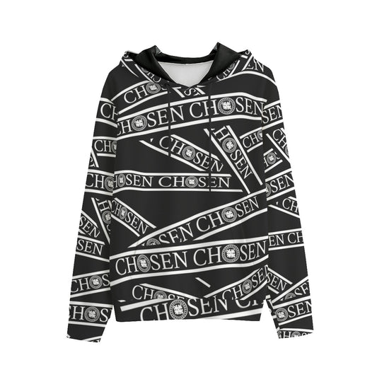 Chosen Black Tape Hoodie