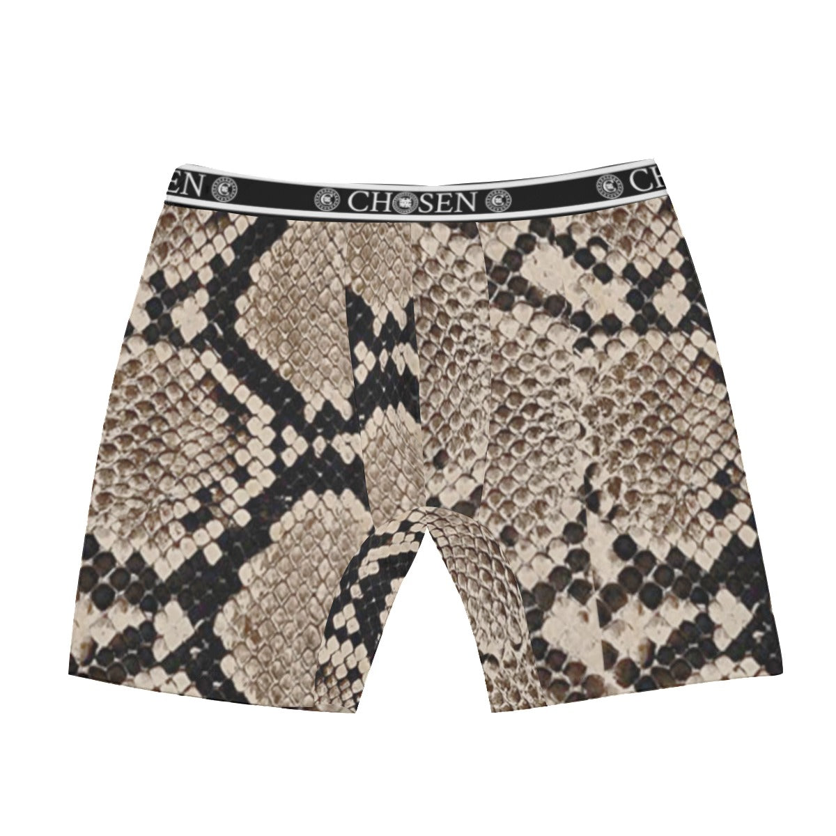 Chosen Snakeskin Men's Long Boxer Briefs