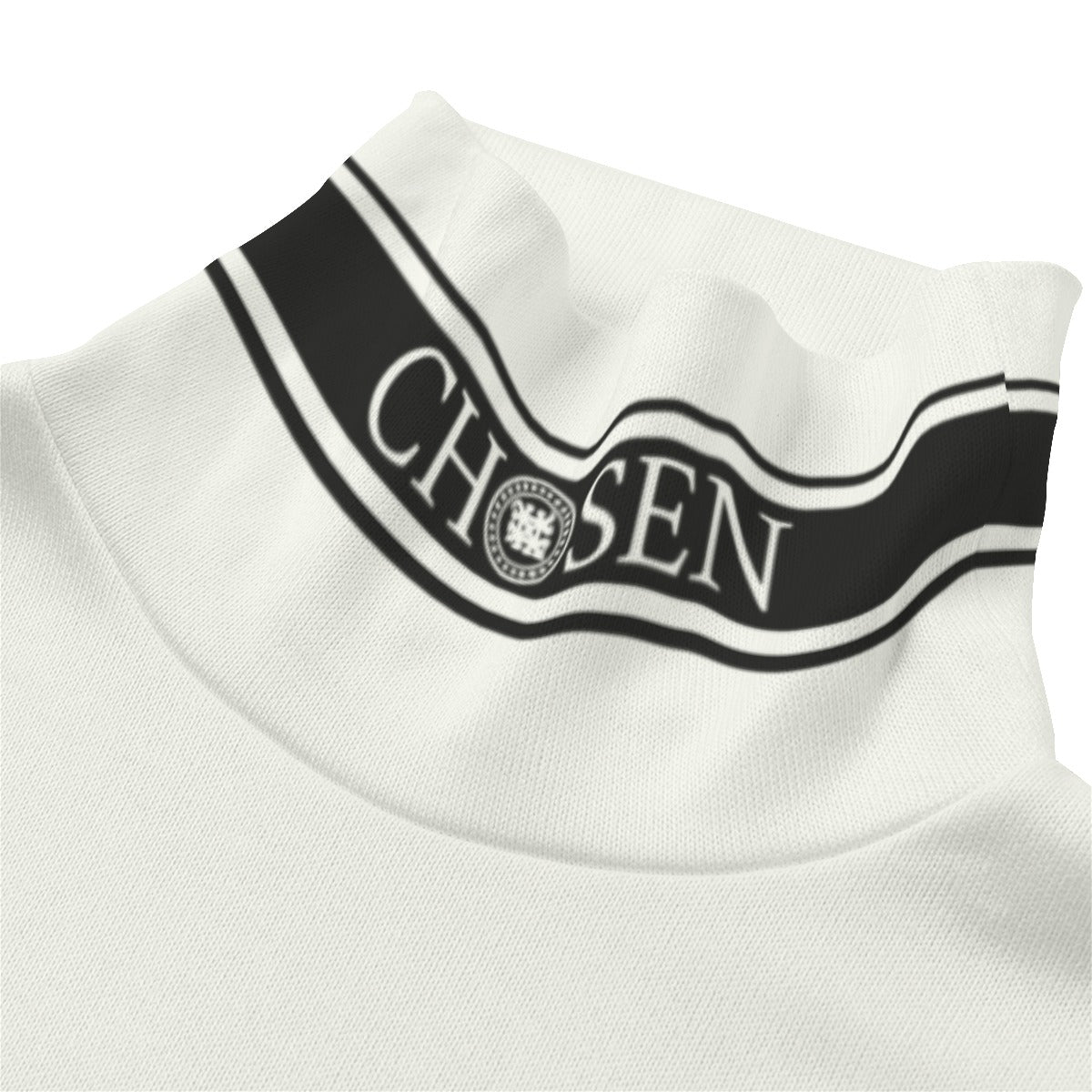 Chosen Ice White Turtleneck