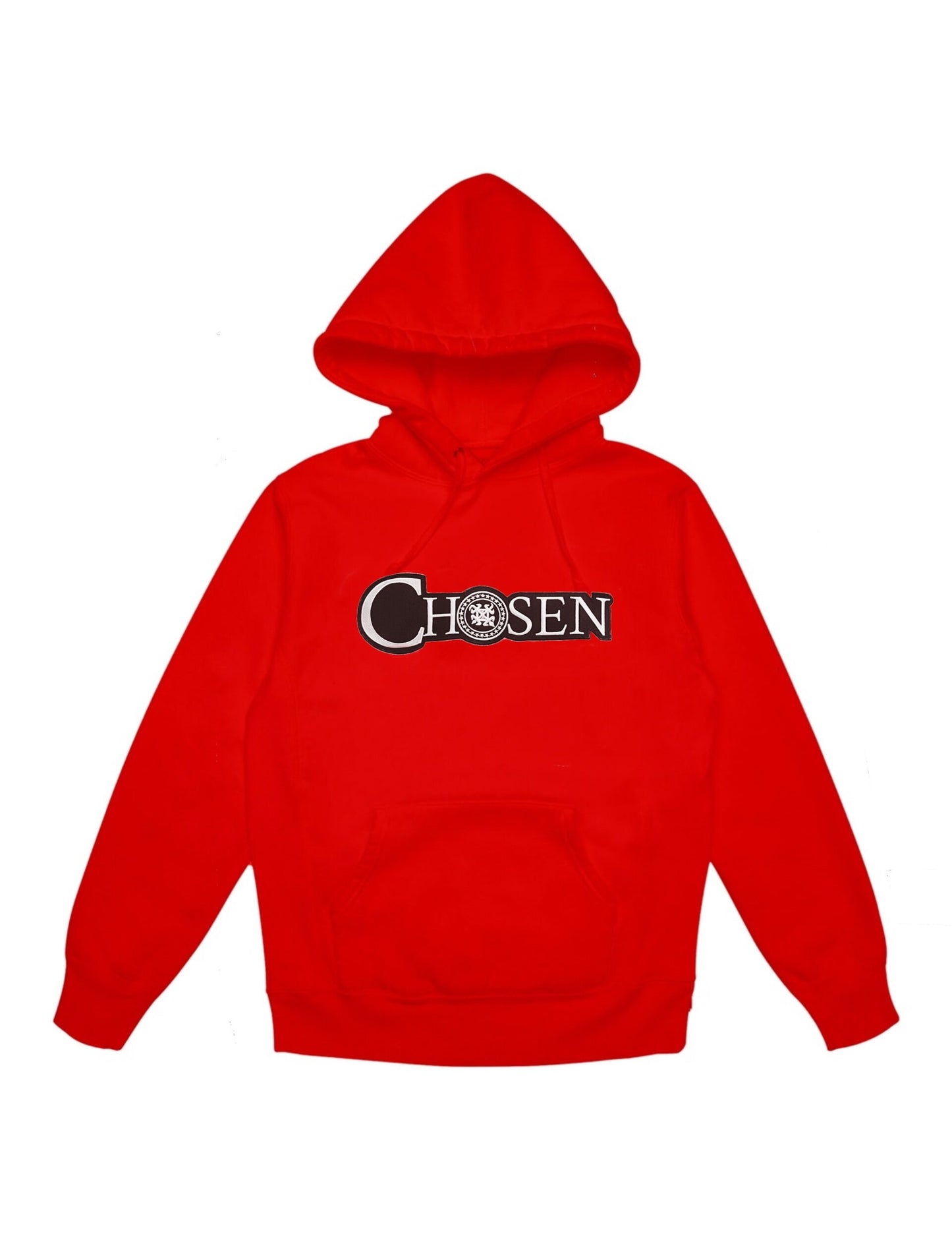 Chosen embroidery pullover hoodie