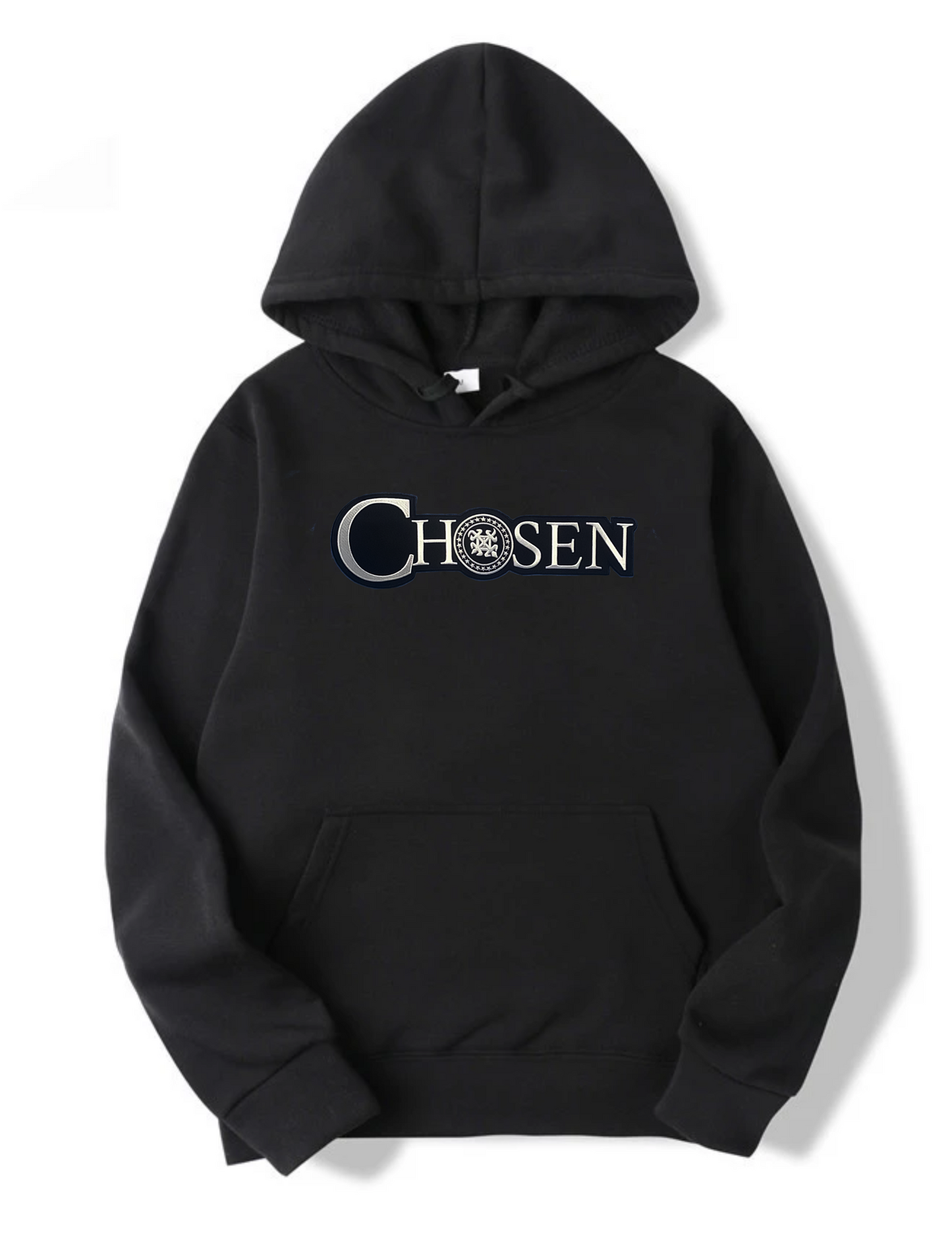 Chosen embroidery pullover hoodie