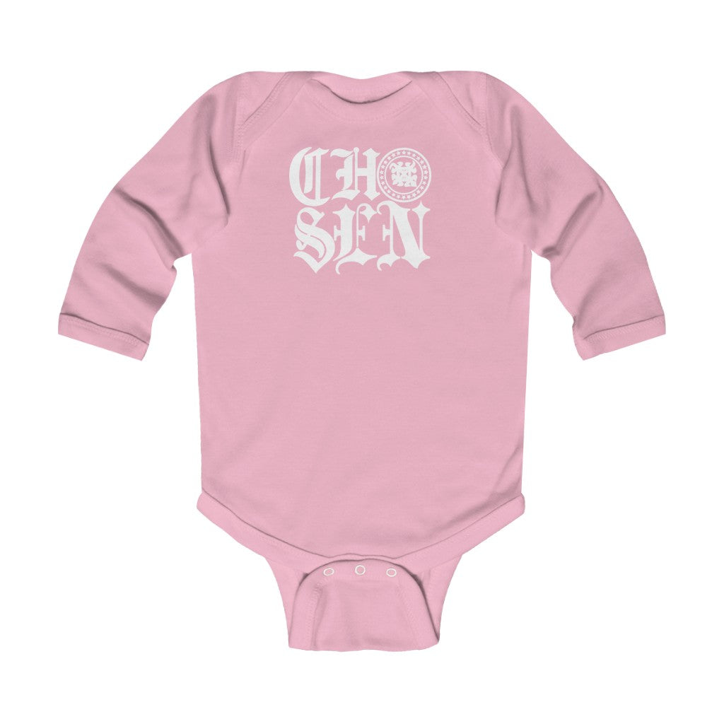 Chosen Old English Infant Long Sleeve Bodysuit