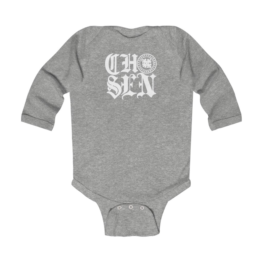 Chosen Old English Infant Long Sleeve Bodysuit