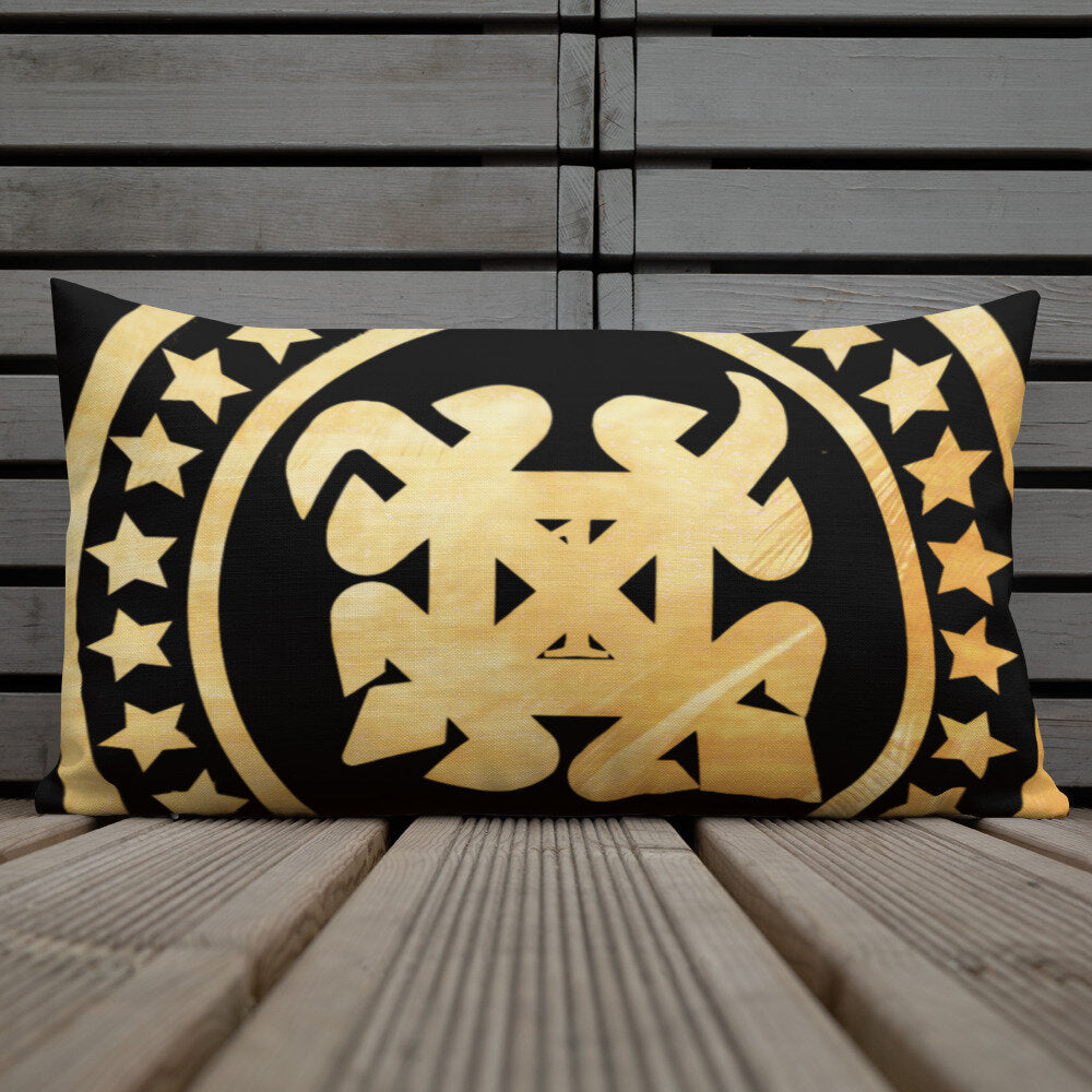 Chosen Black and Gold luxurious Pillow