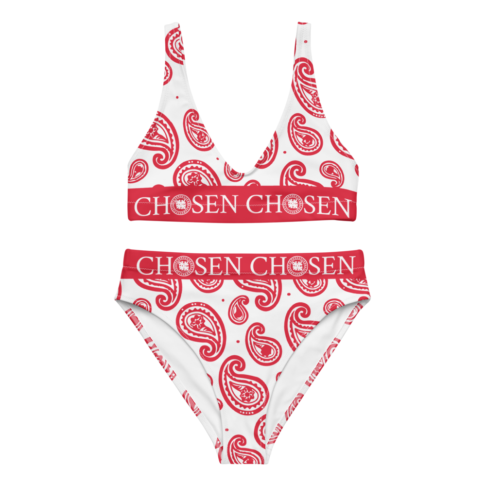 Chosen Bandanna high-waisted bikini