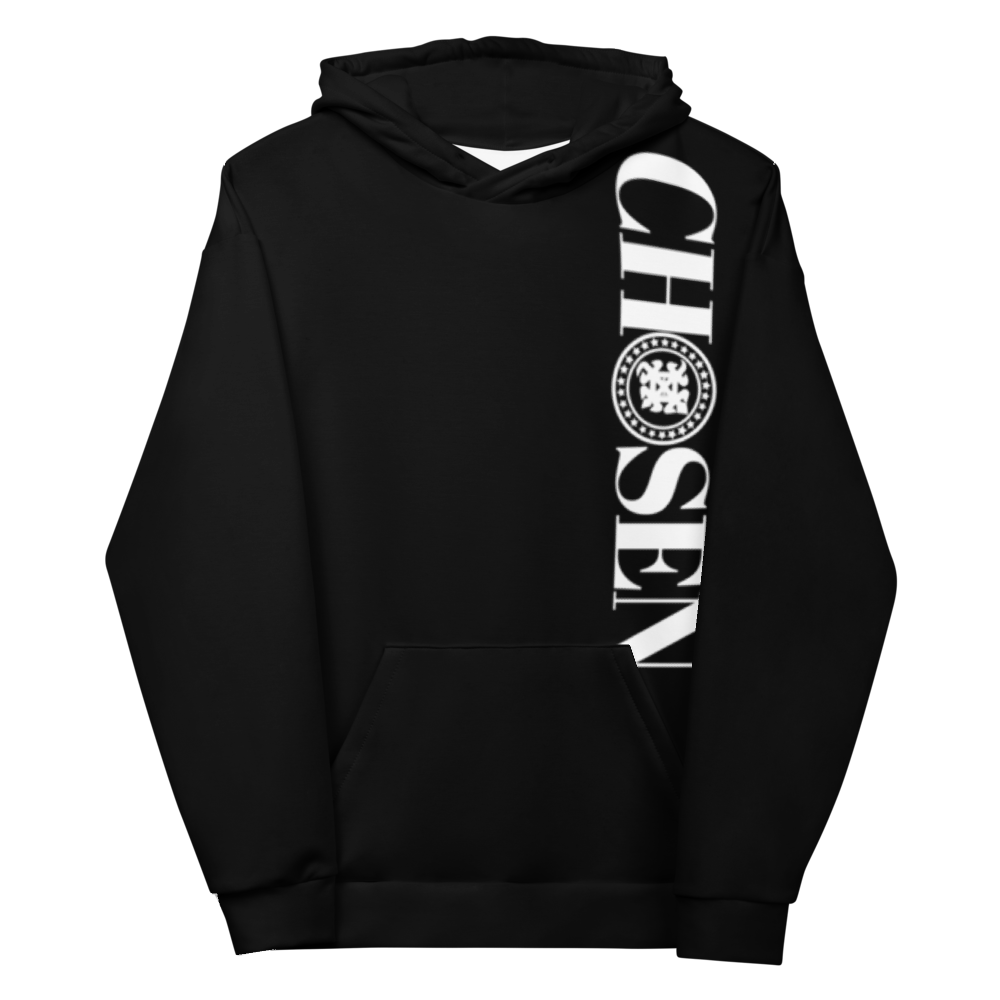 Chosen White side logo Hoodie