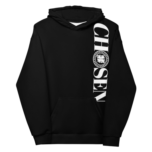 Chosen White side logo Hoodie